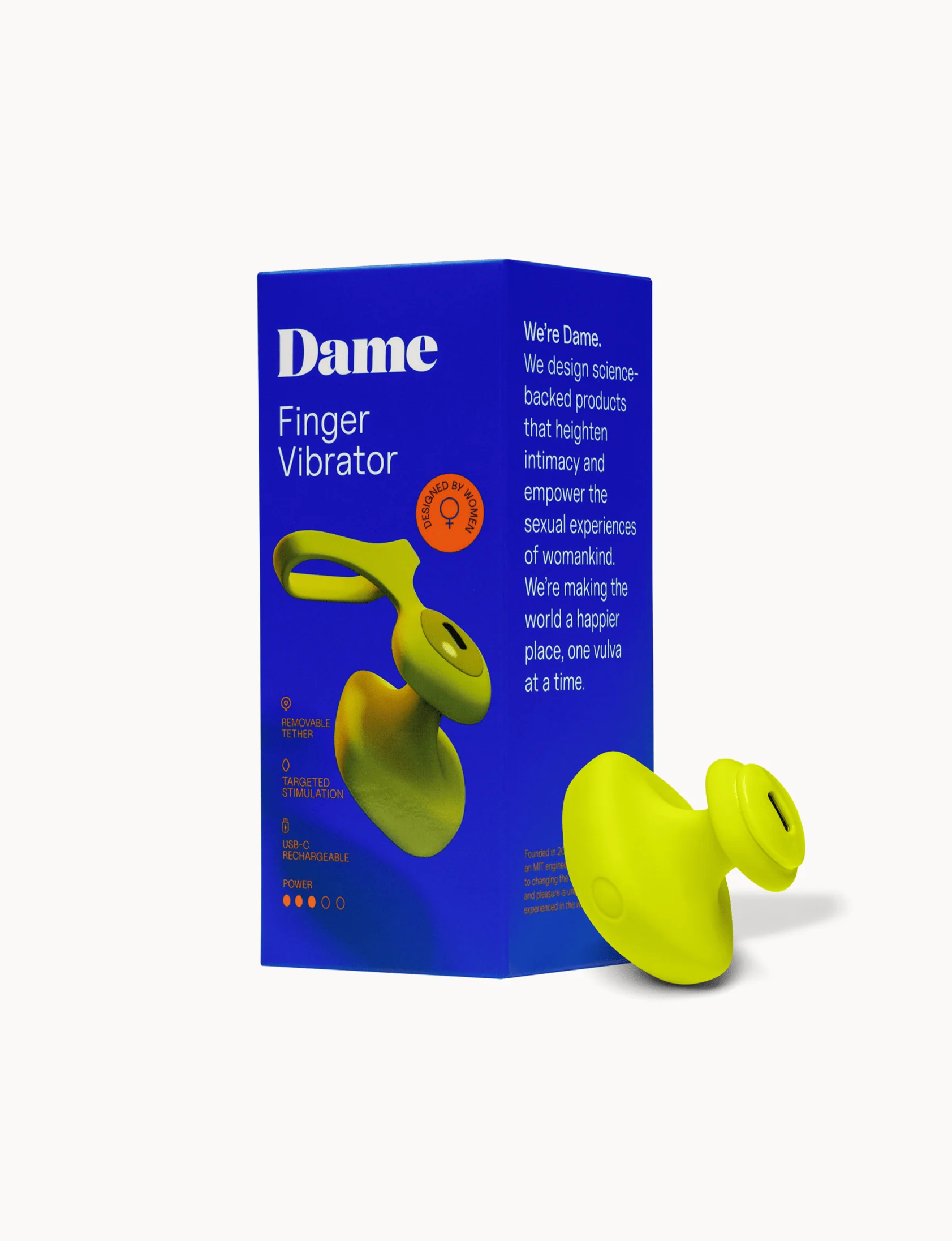 Fin finger vibrator til personlig intim leg og ekstra stimulation