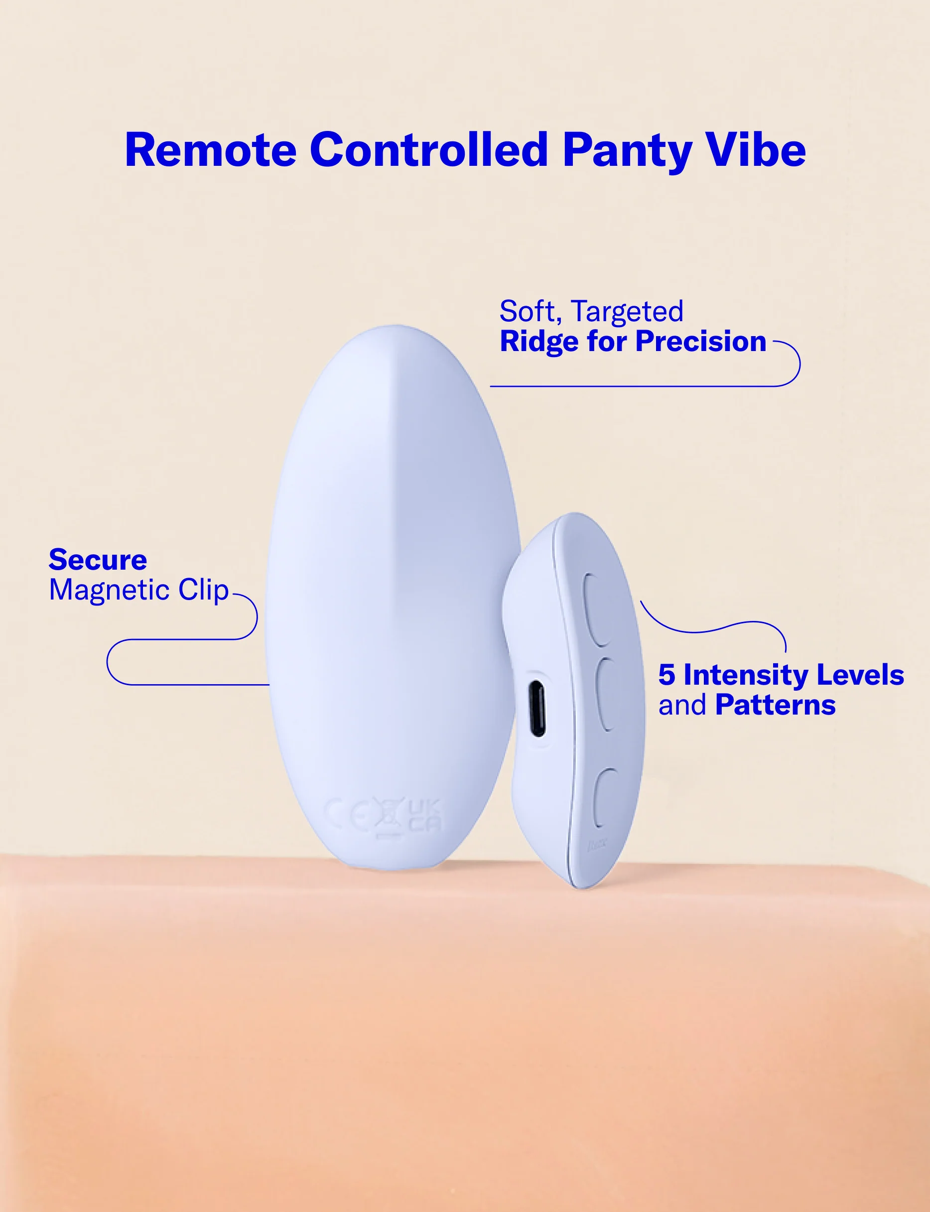 Lay Panty Vibrator with 16-Foot Remote Control