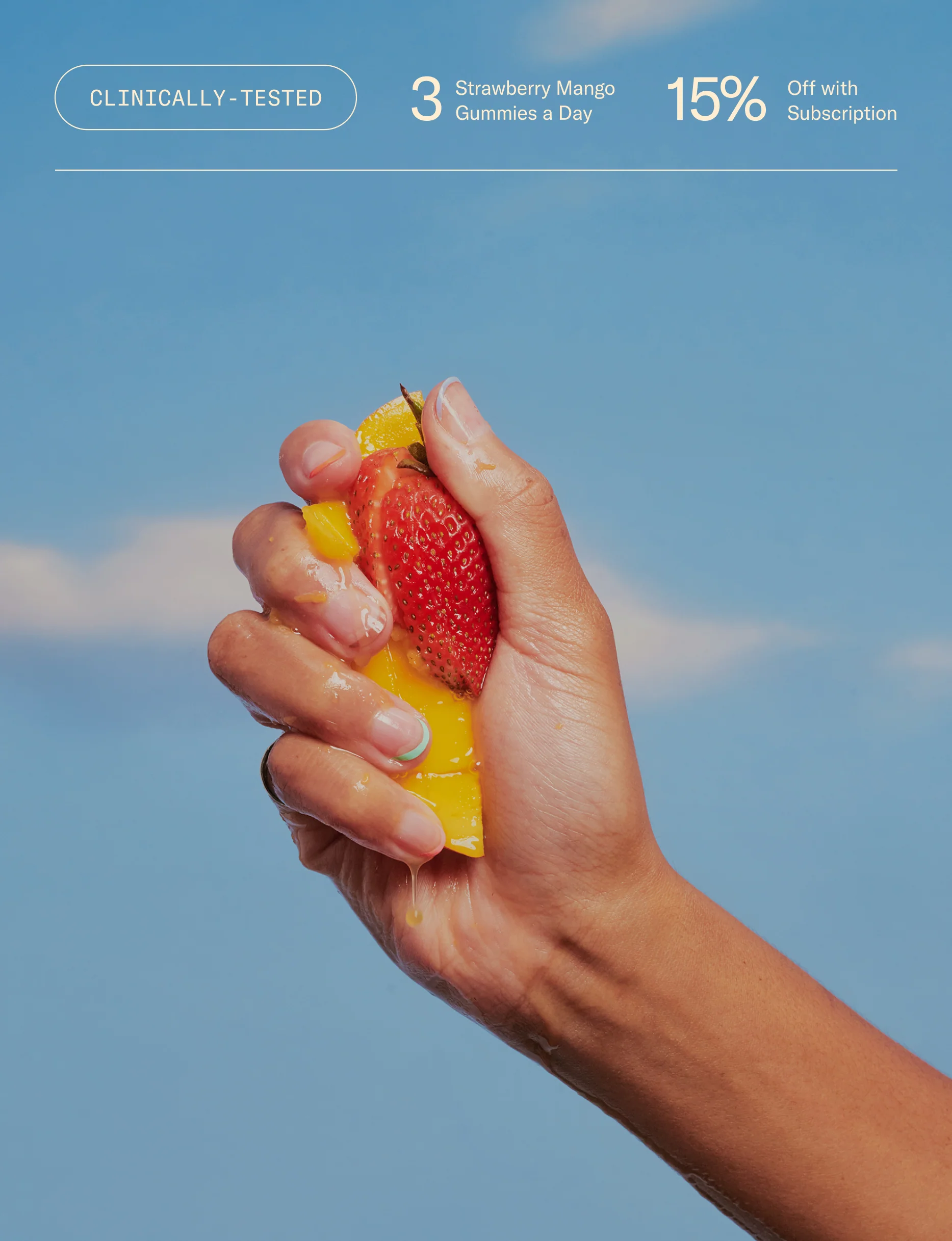 Desire Gummies Libido Supplement for Women with Strawberry-Mango Flavor