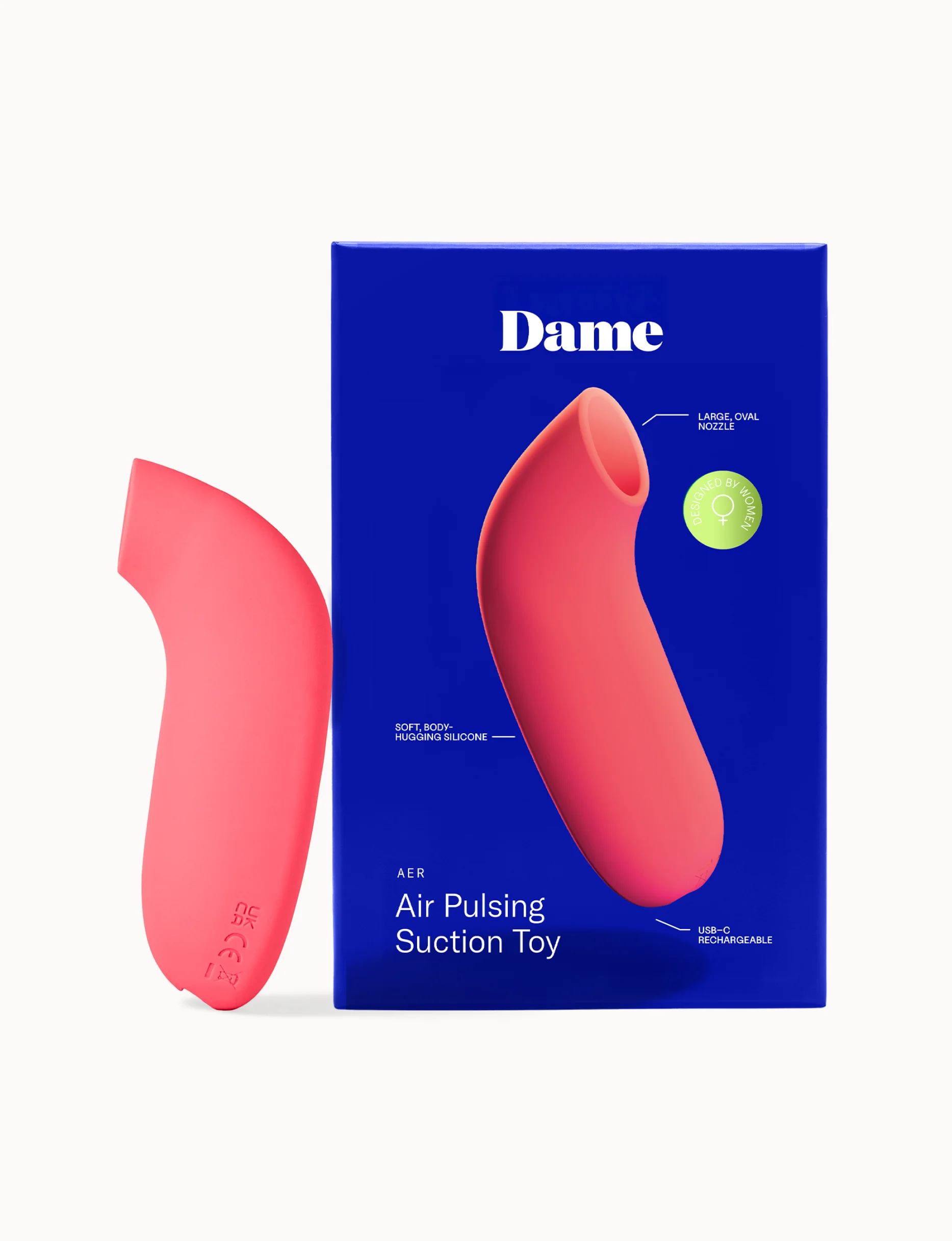 Aer Suction Vibrator med rytmisk luftpuls-klitorisstimulering