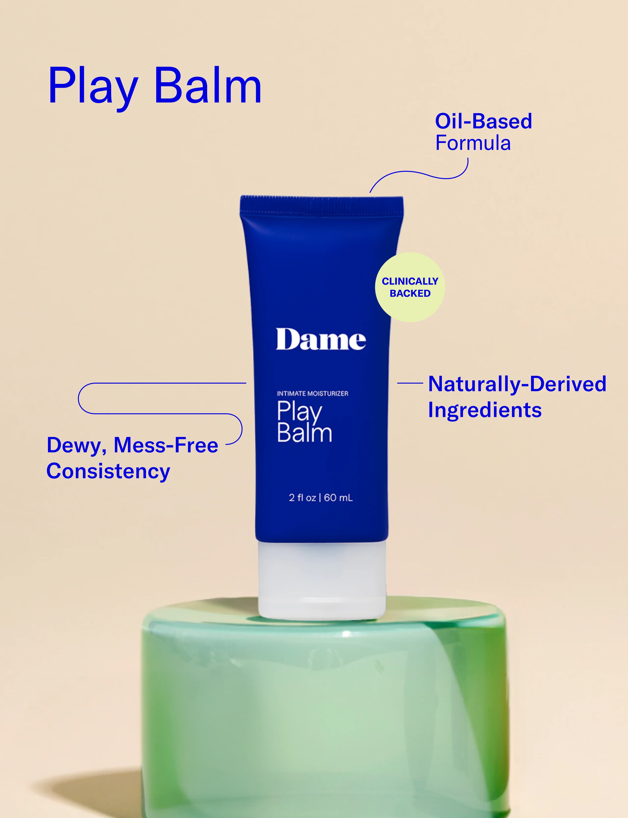 Play Balm Multipurpose Cream and Playtime Oil for Body Care
