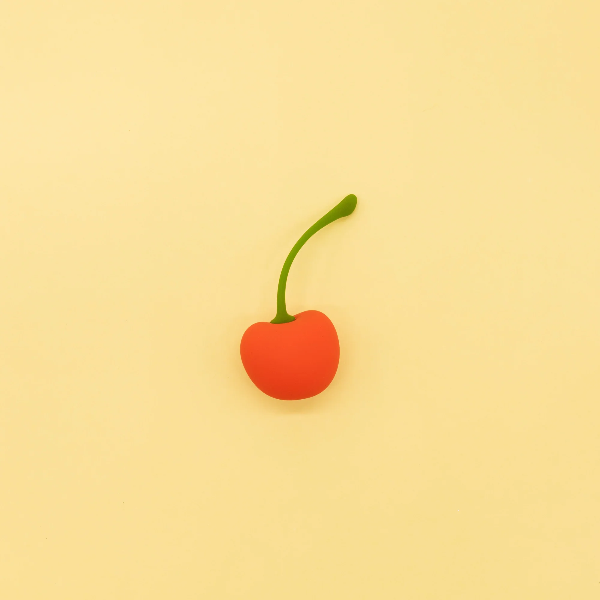 Cherry Emojibator Bullet Vibrator with USB Charge and 9 Patterns