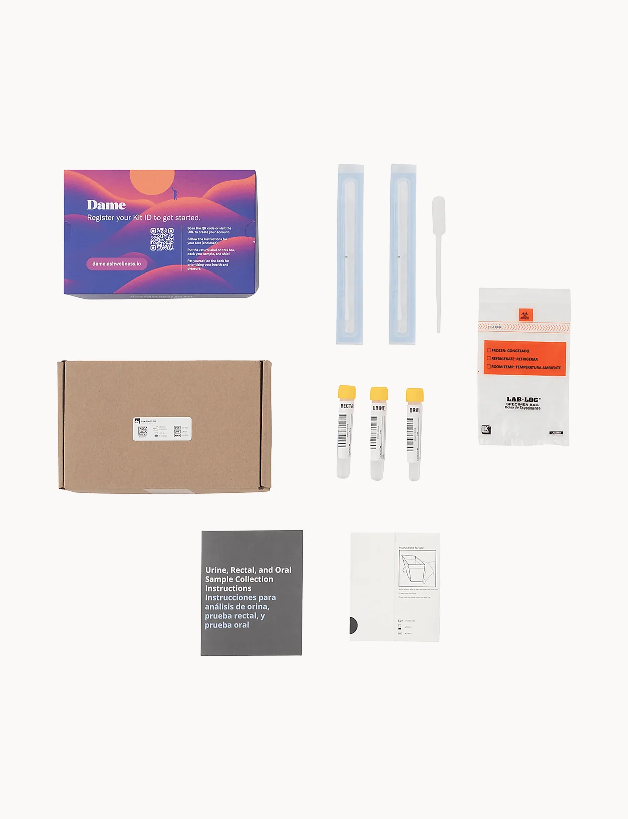 Gonorrhea and Chlamydia STI Test Kit - 3 Site
