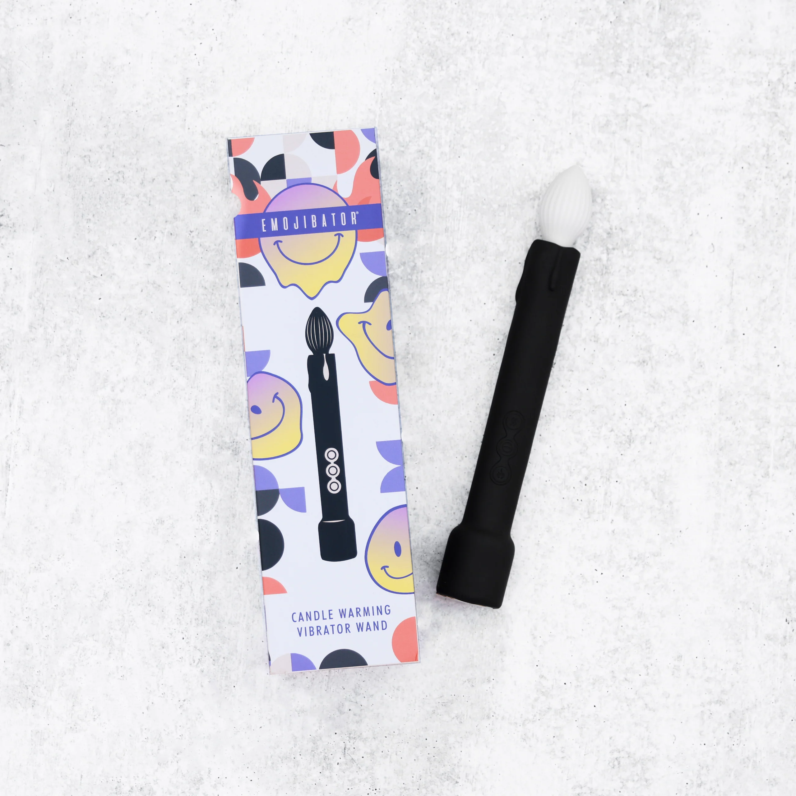 Candle Warming Wand Vibrator med seks pulserende mønstre