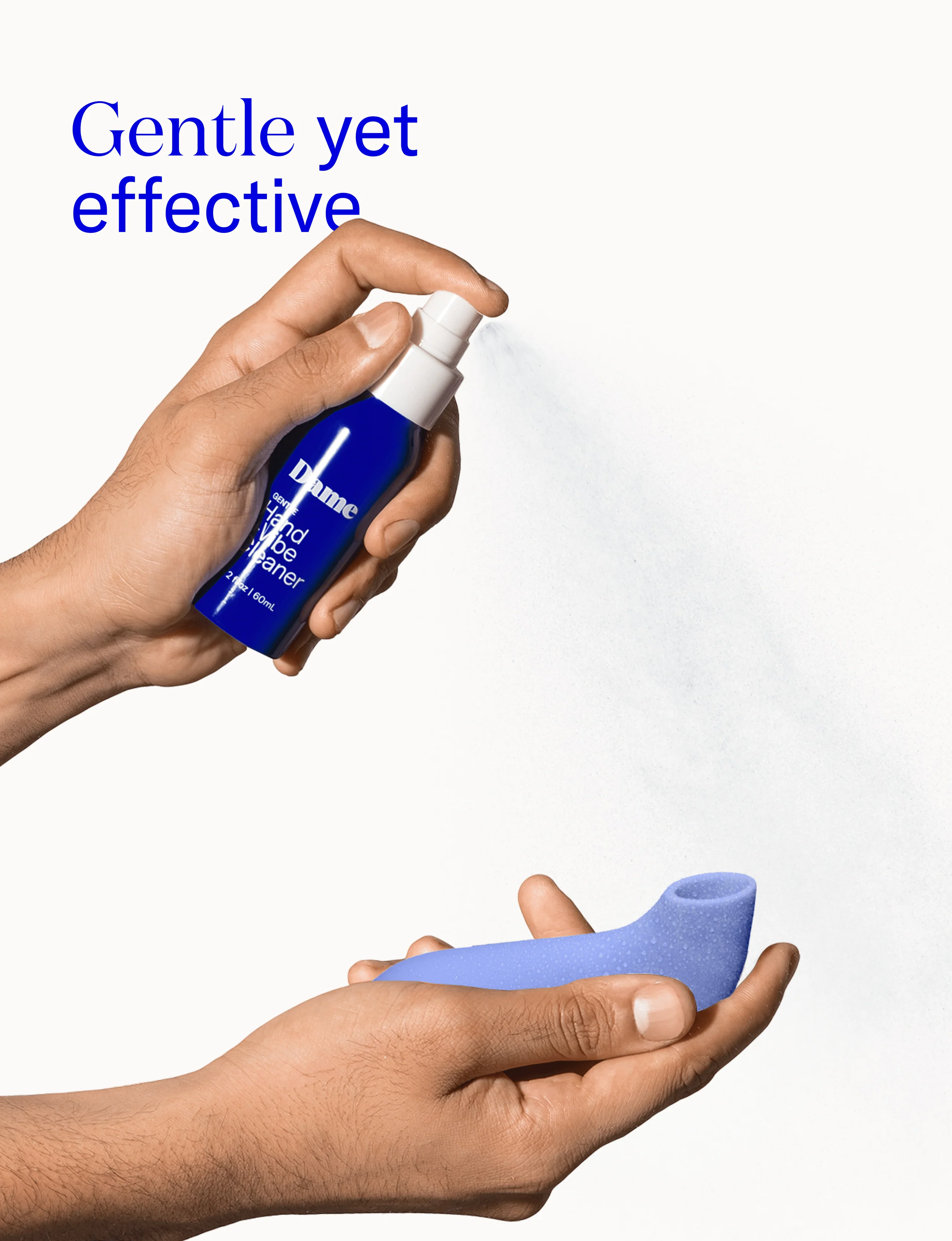 Hand + Vibe Cleaner: No-Water Sex Toy Sanitizer with Sweet Orange