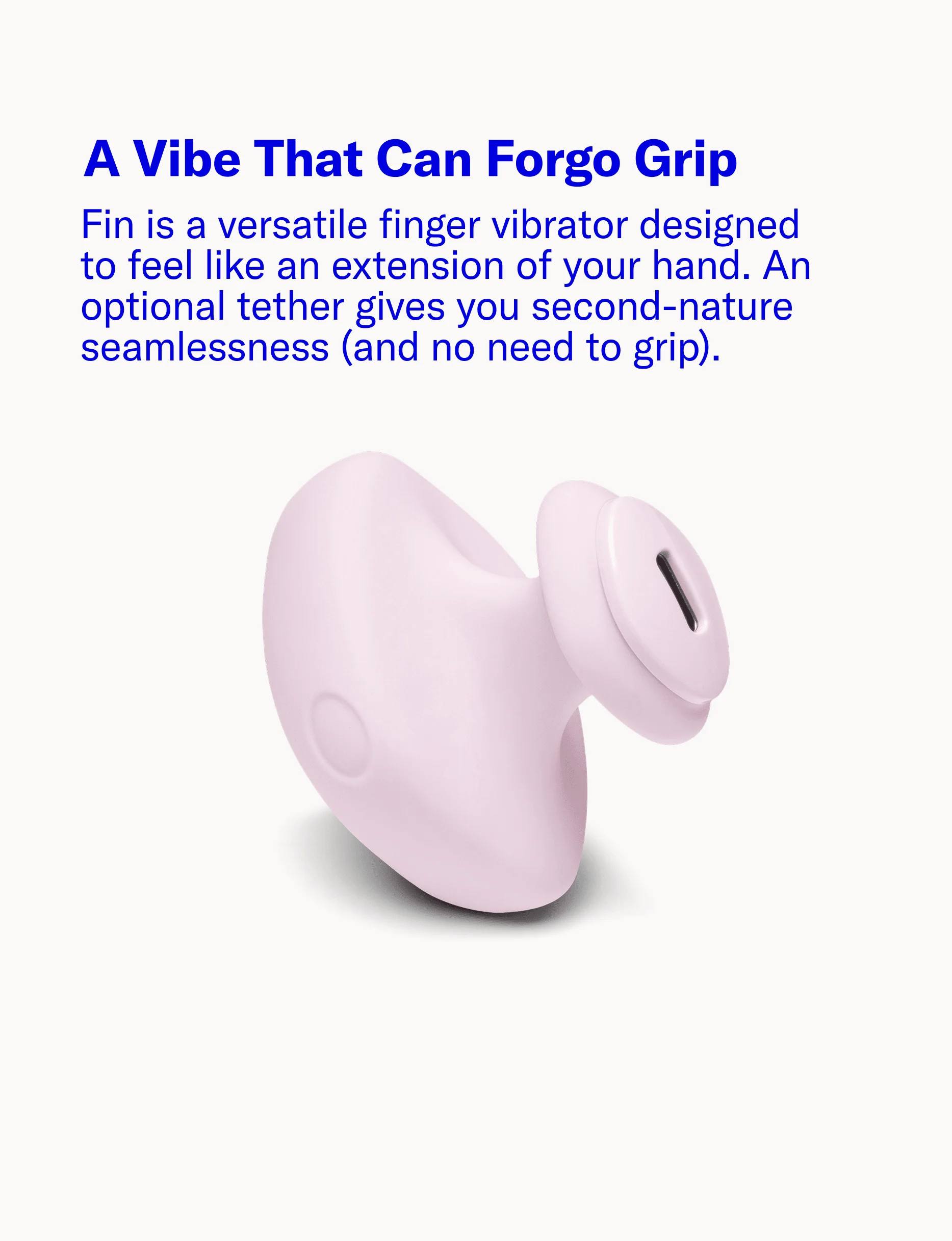 Dame x OrgasmicBirth Fin PleasureVibe Vibratore con risorse QR