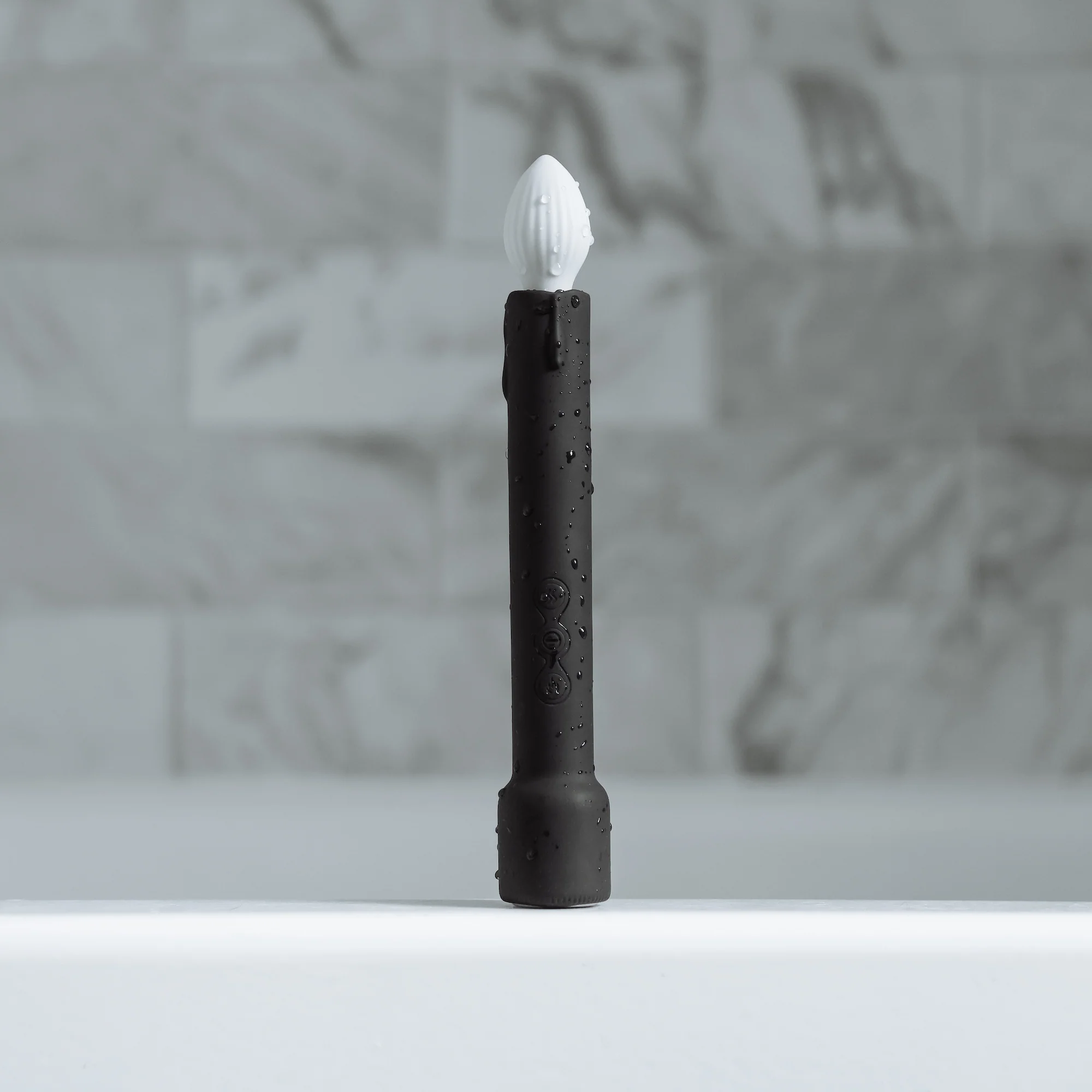 Candle Warming Wand Vibrator med seks pulserende mønstre