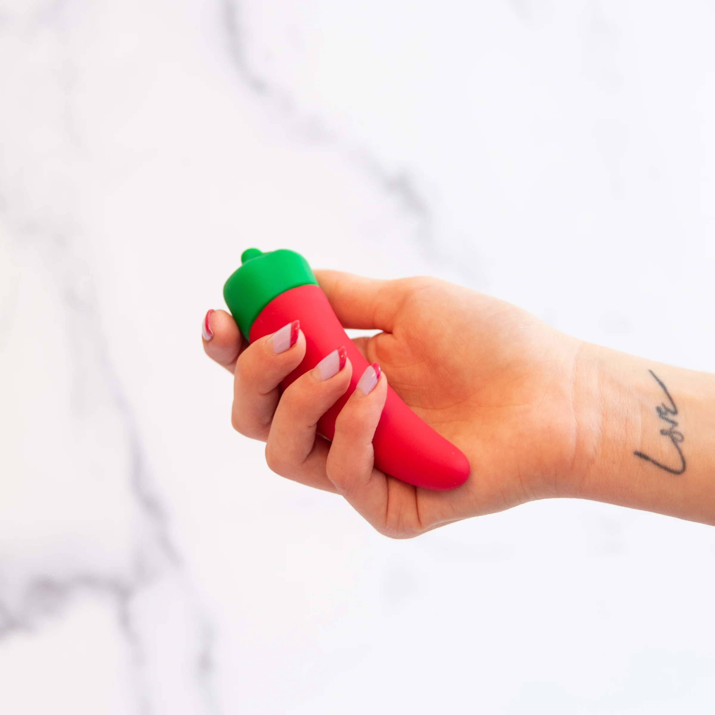 Chili Pepper Emojibator Bullet Vibrator with 10 Patterns