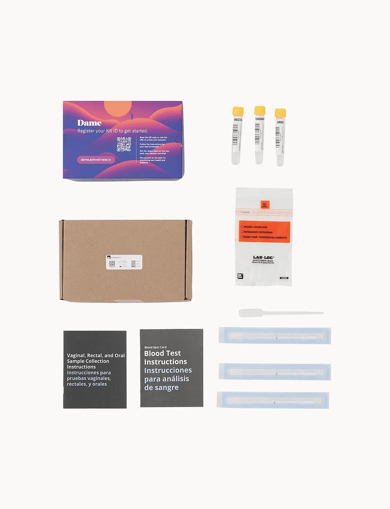 Gonorrhea and Chlamydia STI Test Kit - 3 Site