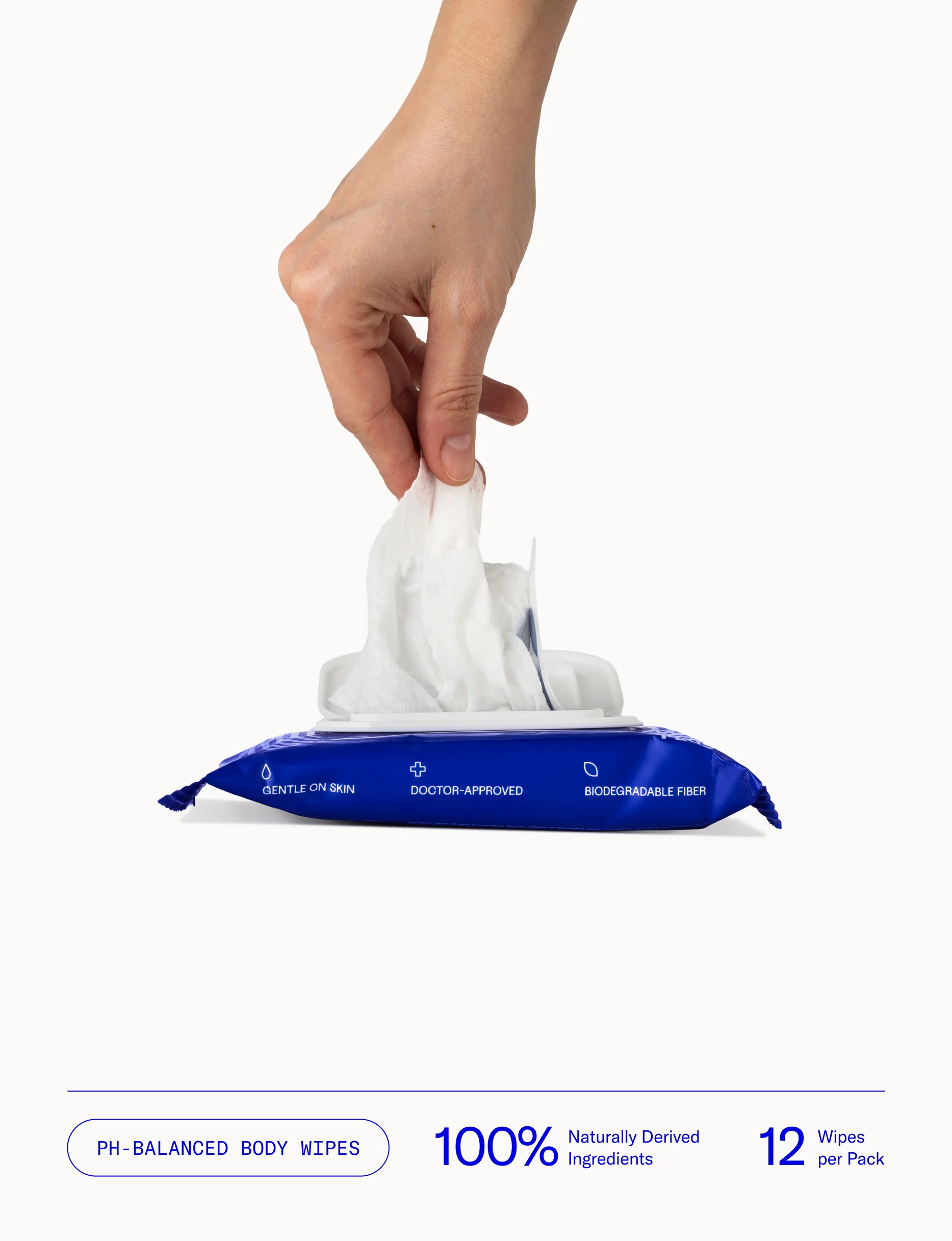 pH-Balanced Body Wipes with Aloe and Cucumber