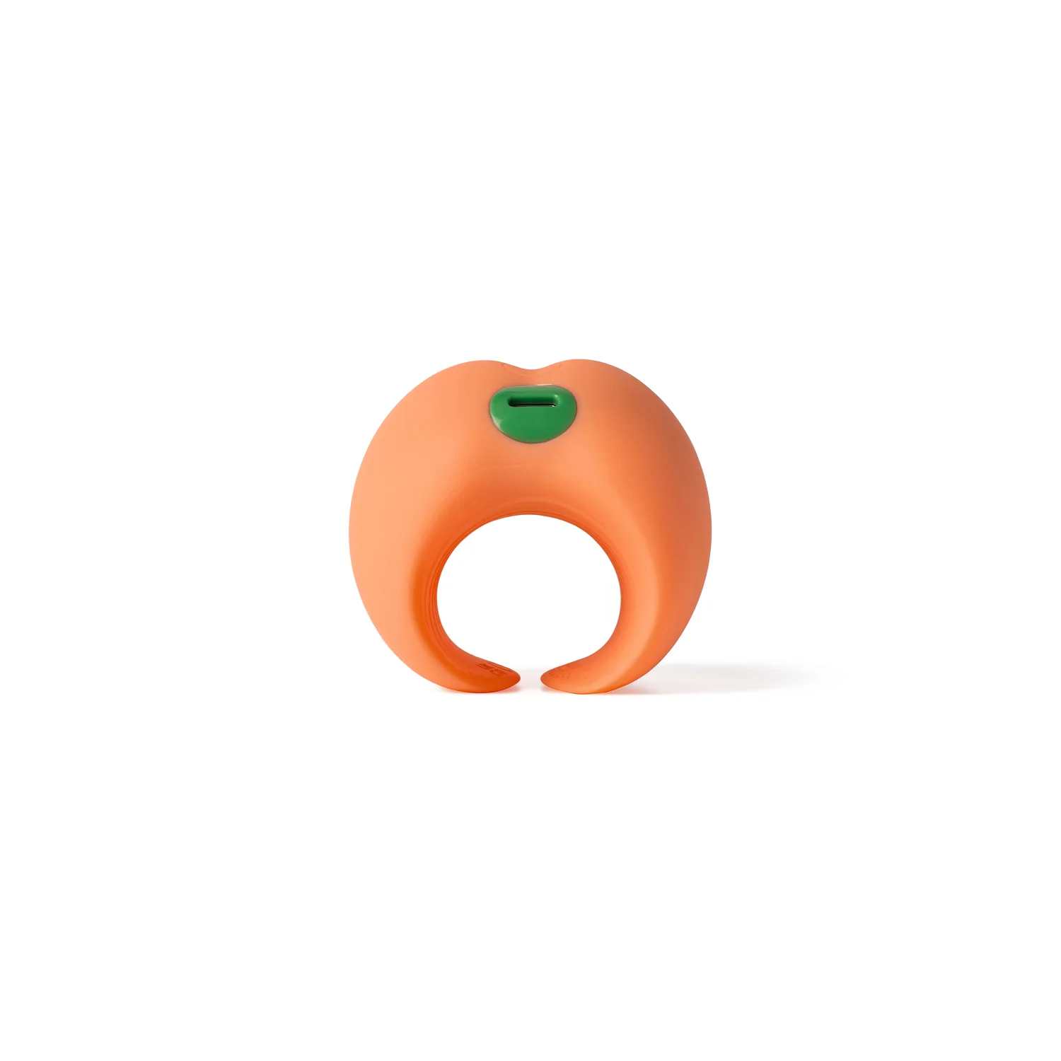 Emojibator Peach Stroker vibrant pour un plaisir de paume