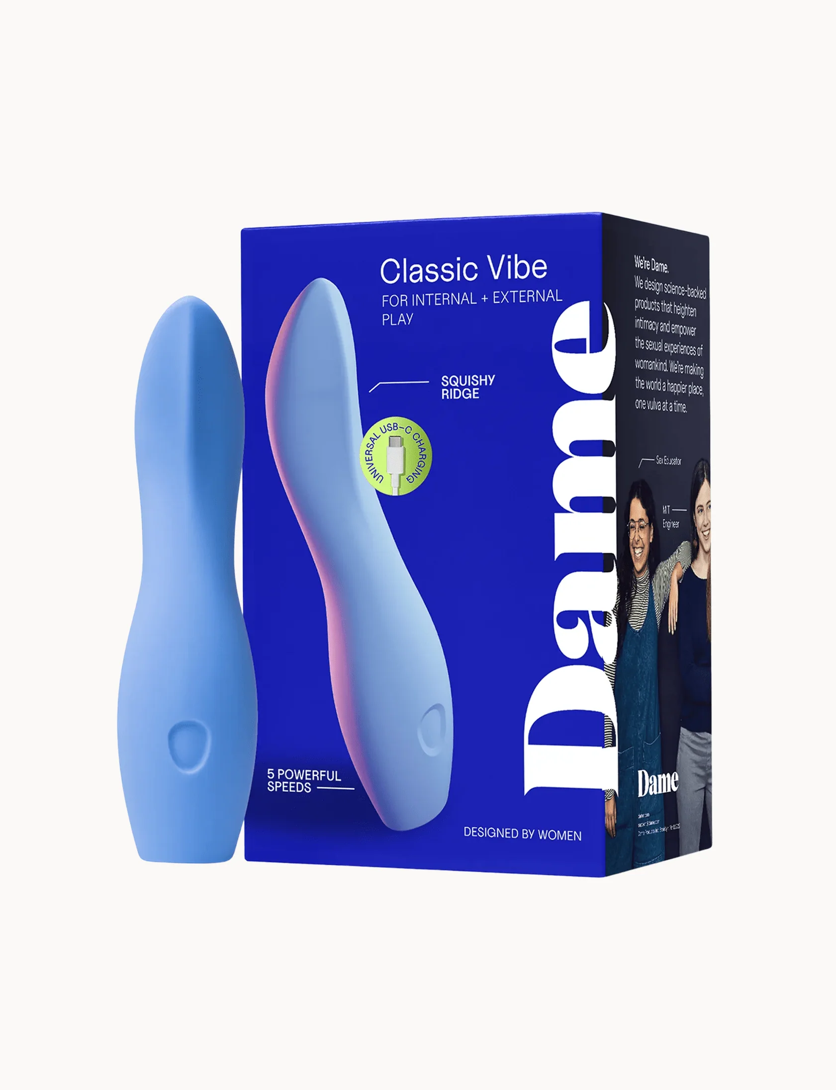 Vibratore essenziale Dip per piacere interno ed esterno
