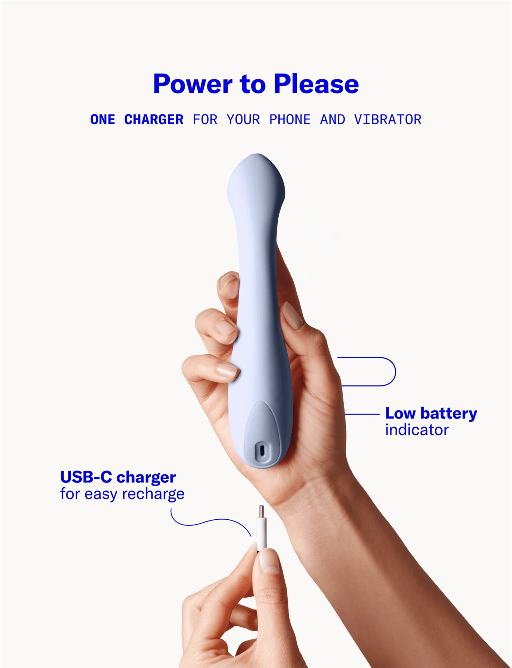 Arc G-Spot Vibrator with Curved Tip and Leverage Handle