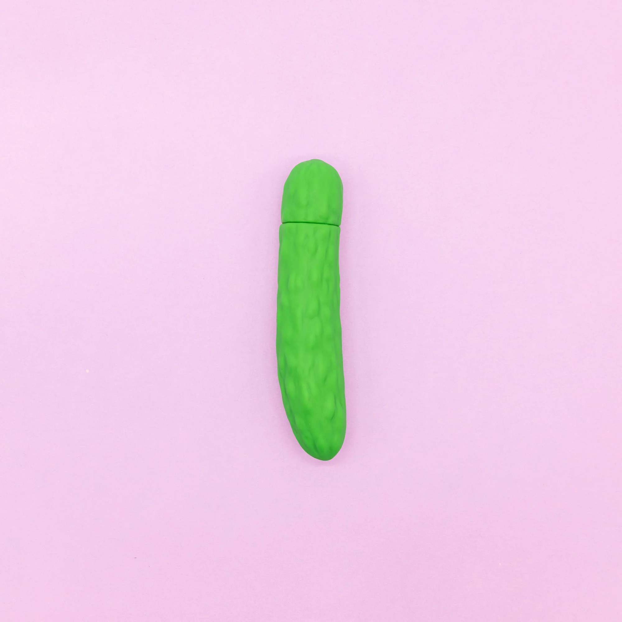 Pickle Emojibator Bullet Vibrator With 10 Vibration Patterns