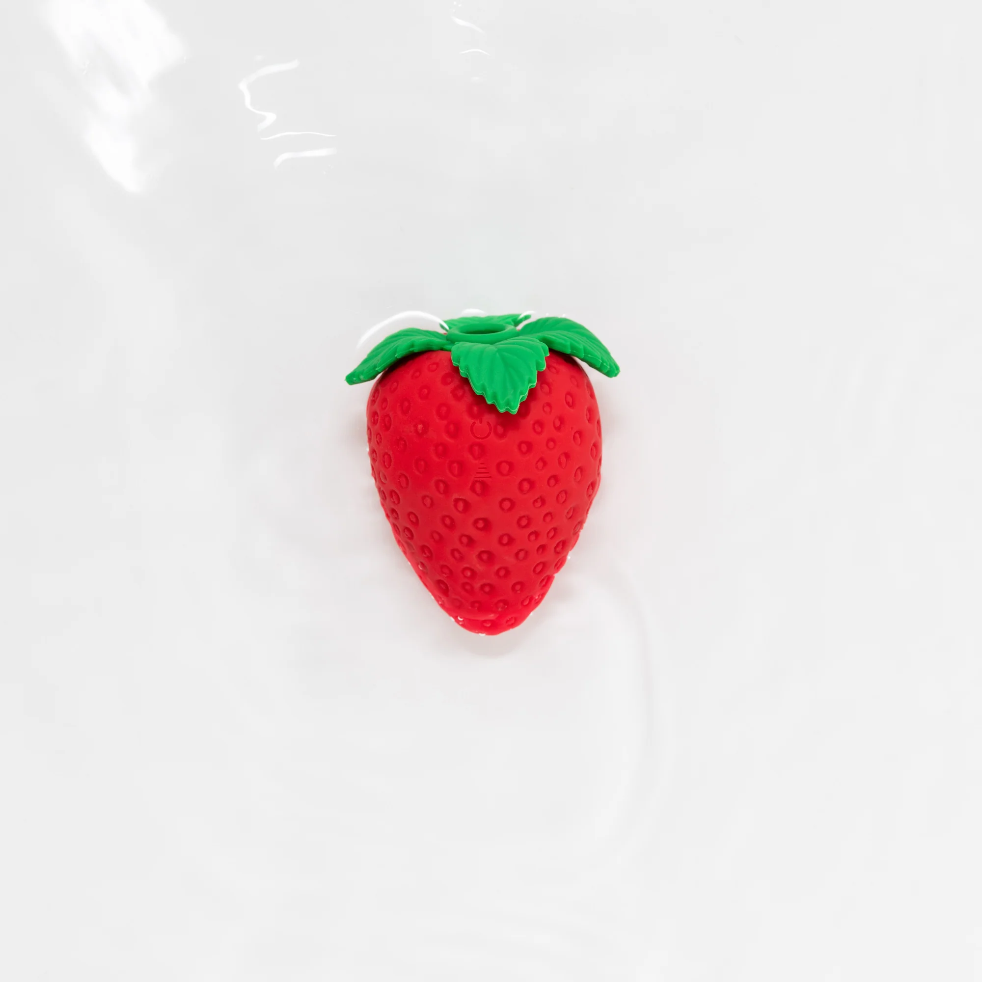 Strawberry Emojibator Suction Vibrator with 8 Patterns
